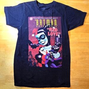 DC Batman Adventures Mad Love T Shirt, Black, Small
